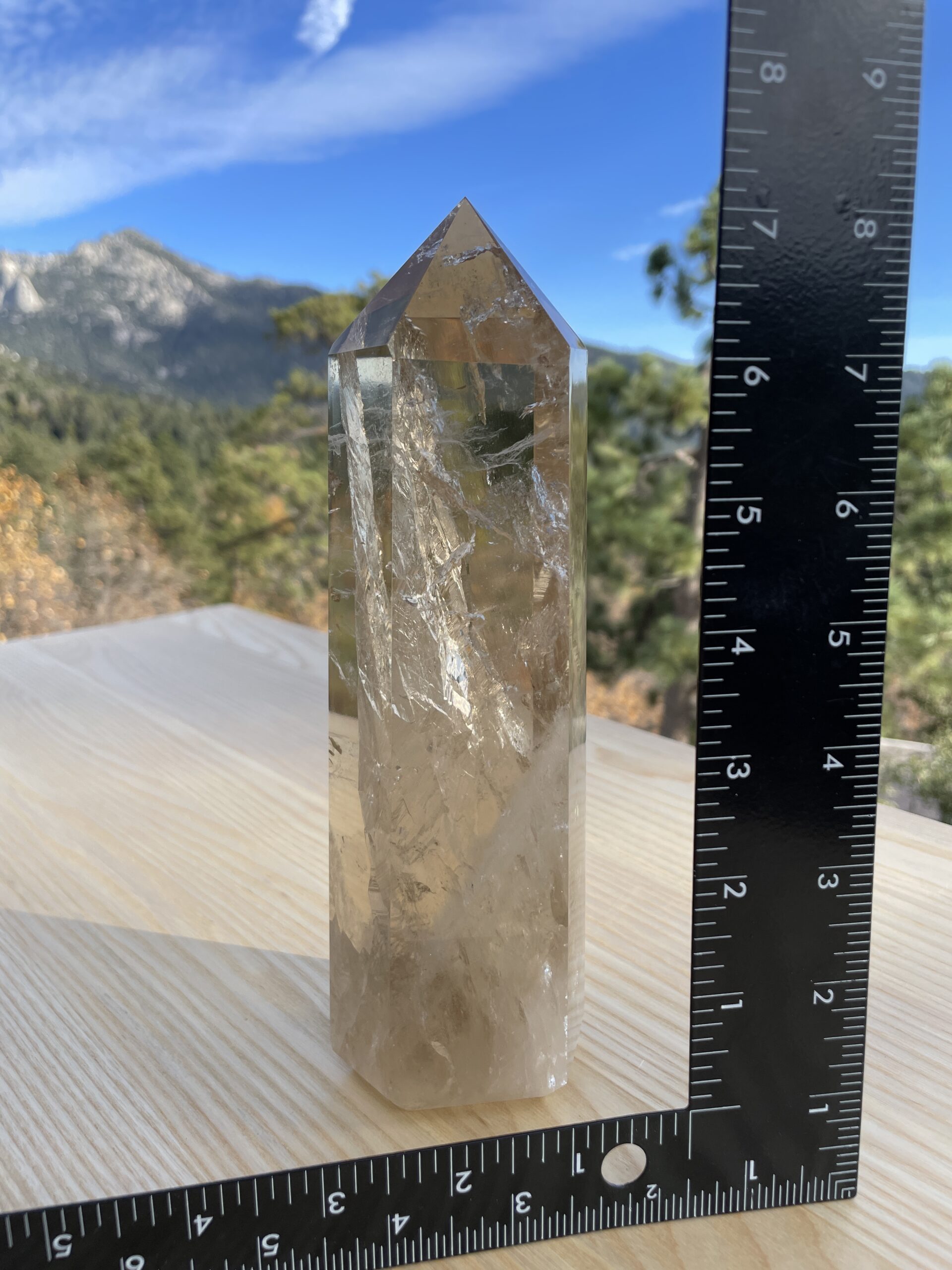 Natural Citrine Tower from Brazil - Image 4