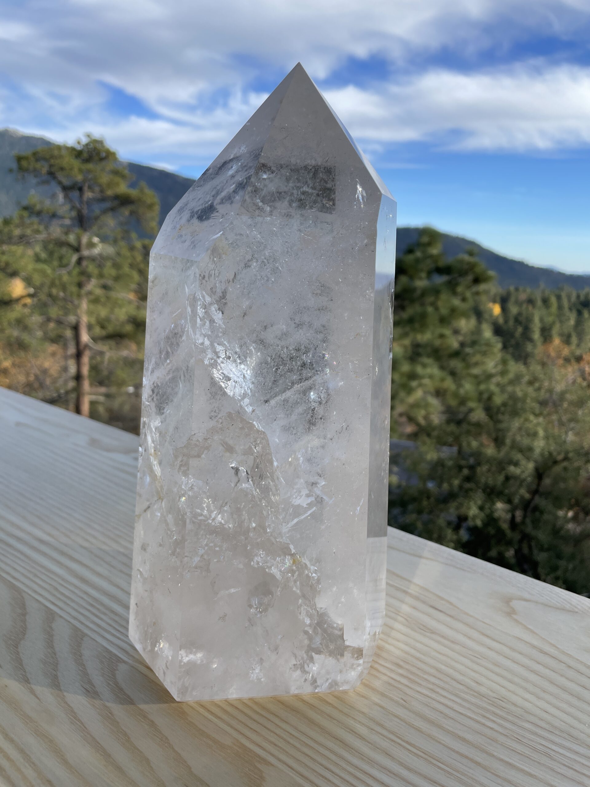 Clear quartz tower - Image 4