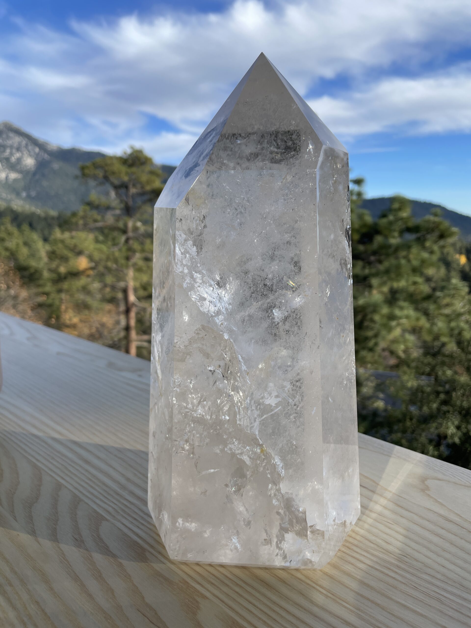 Clear quartz tower - Image 6