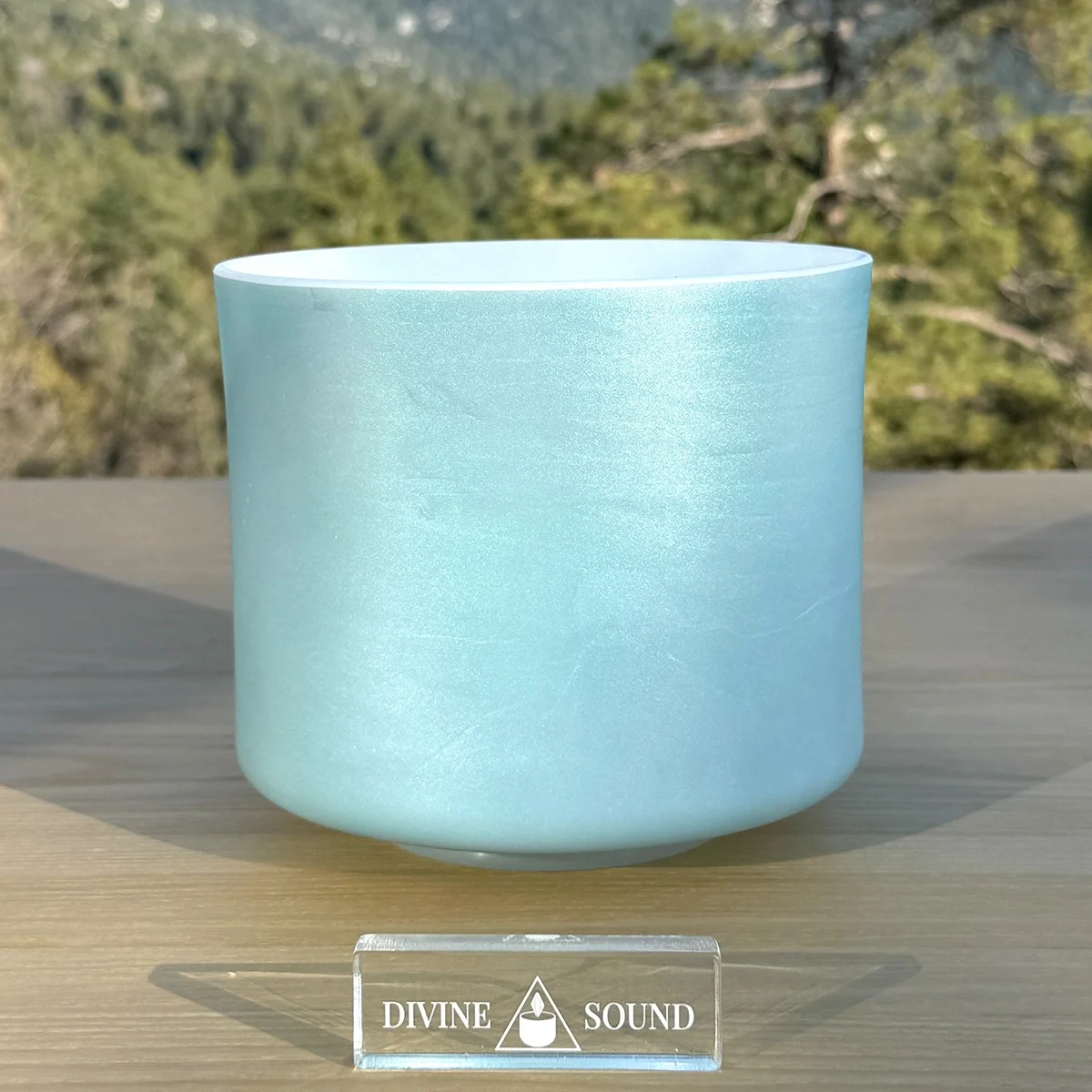 Ocean Gold 7" G# 0 Crystal Tones Singing Bowl