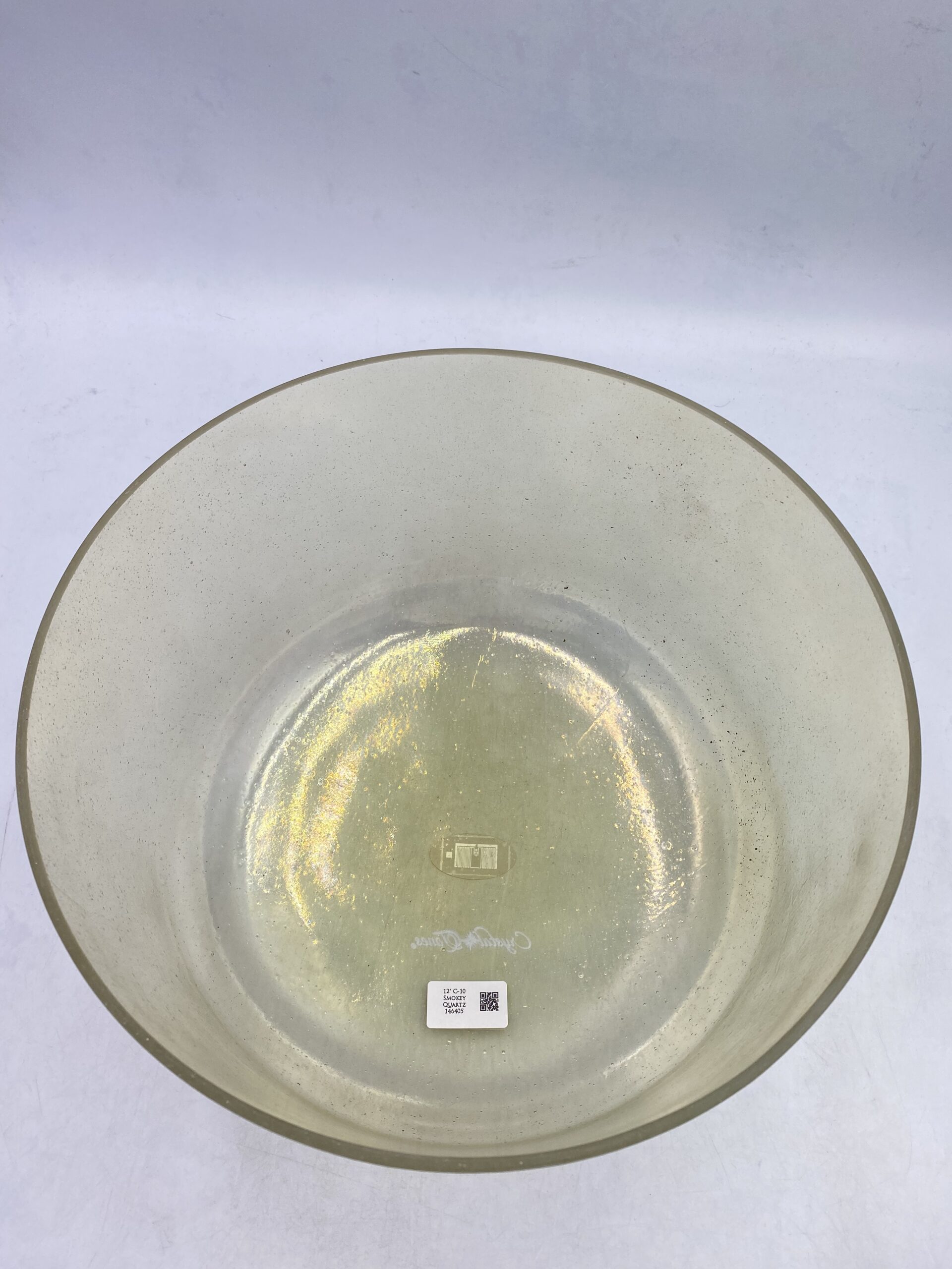 Grandmother Supreme 12" E -30 Crystal Tones® Singing Bowl - Image 3