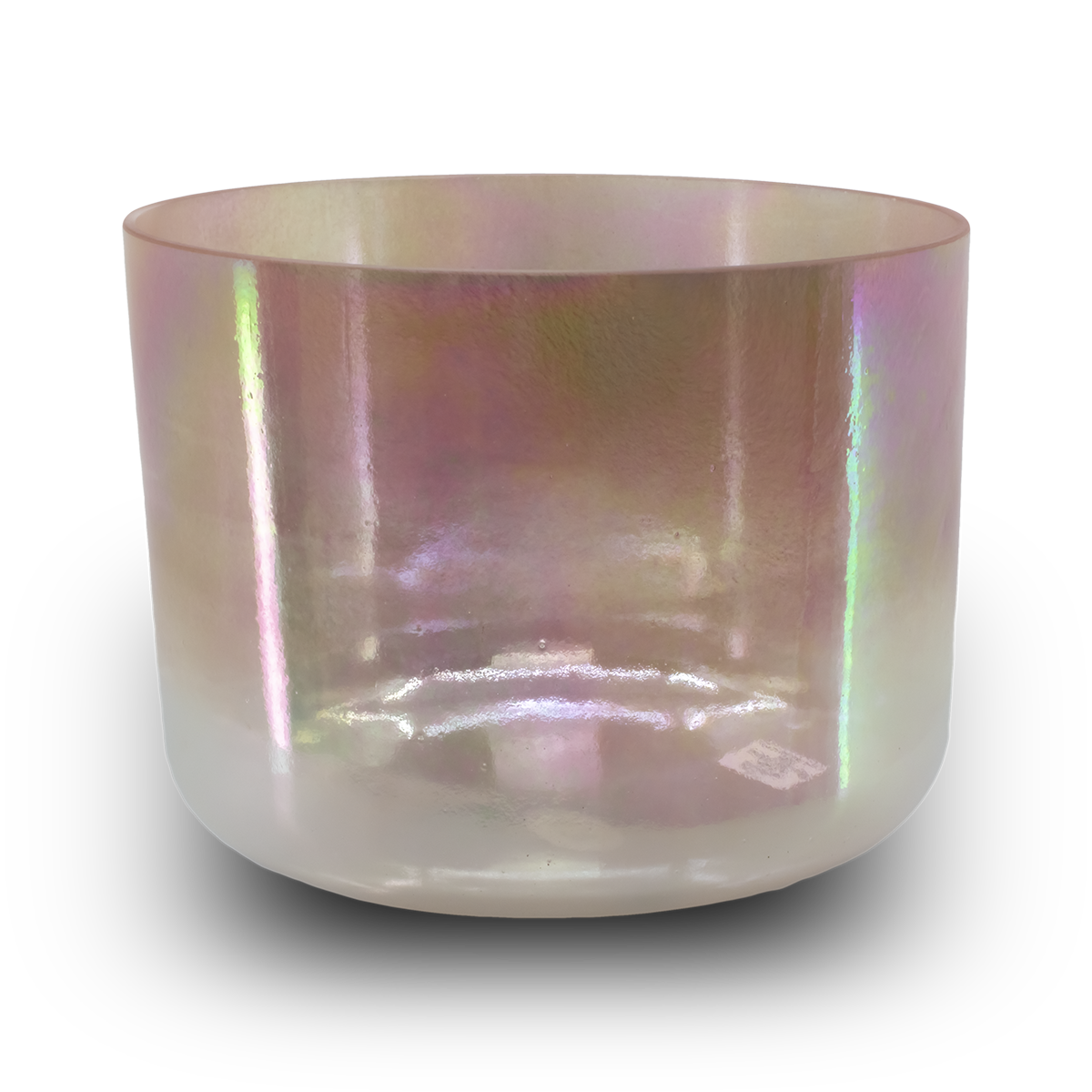 Morganite, Platinum, Palladium (inside) 9" A -25 Crystal Tones singing bowl