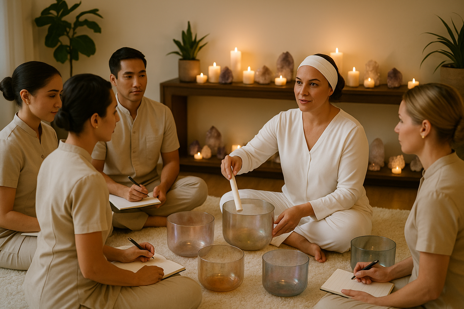 Crystal Sound Healing Training Session (1)