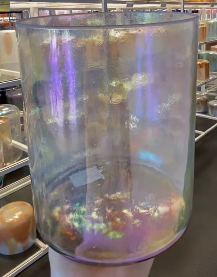 Divine Kryon 7" G -10 Crystal Tones Singing Bowl - Image 3