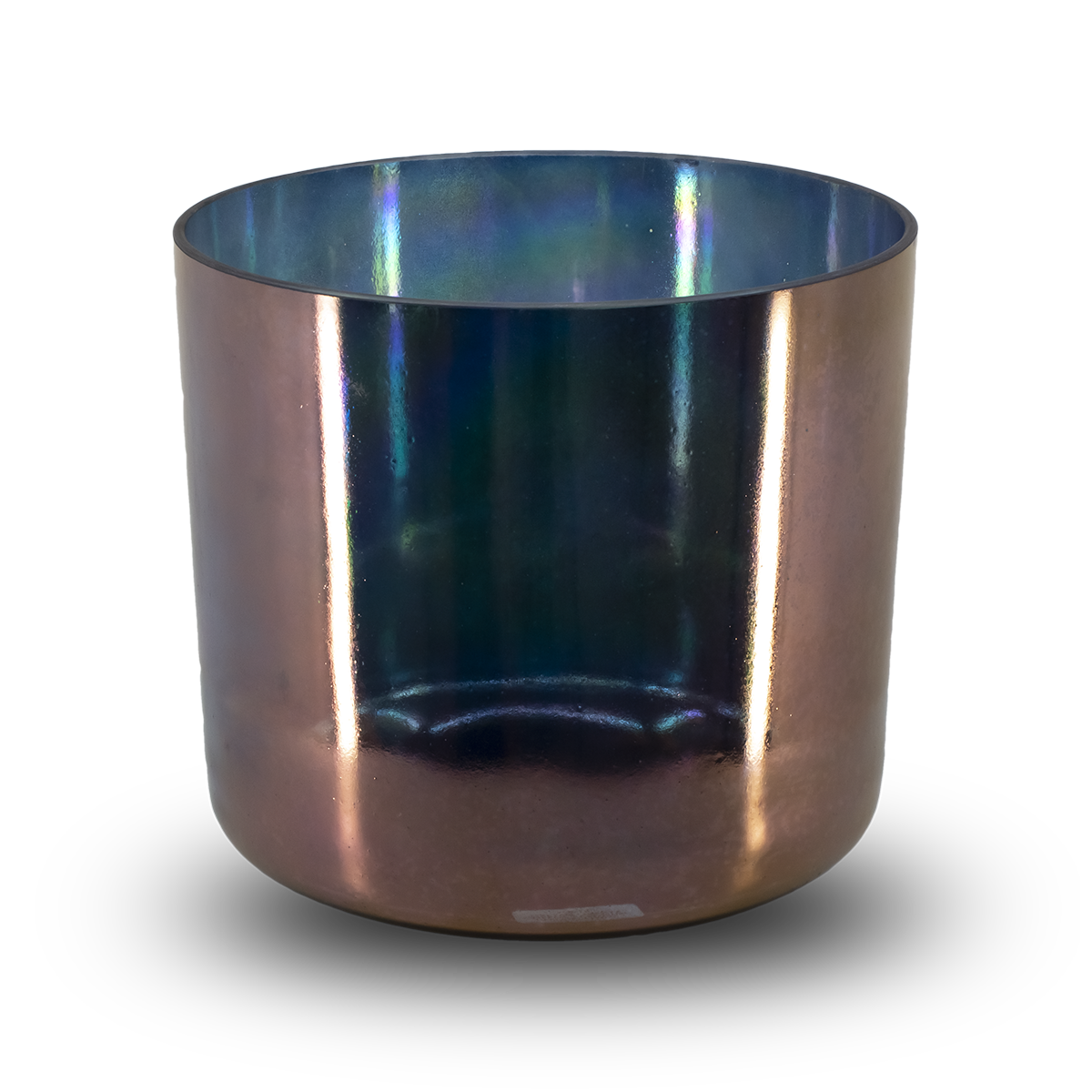 Tibetan Quartz Copper, Platinum (inside) 9" B -15