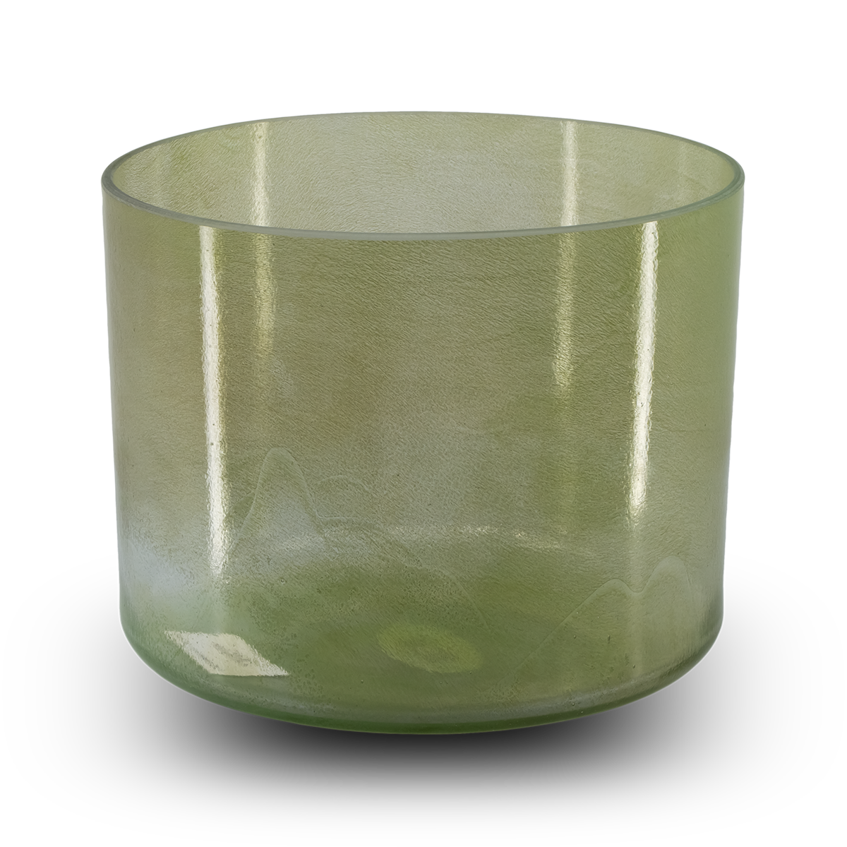 Peridot 7" G# -20 Crystal Tones singing bowl