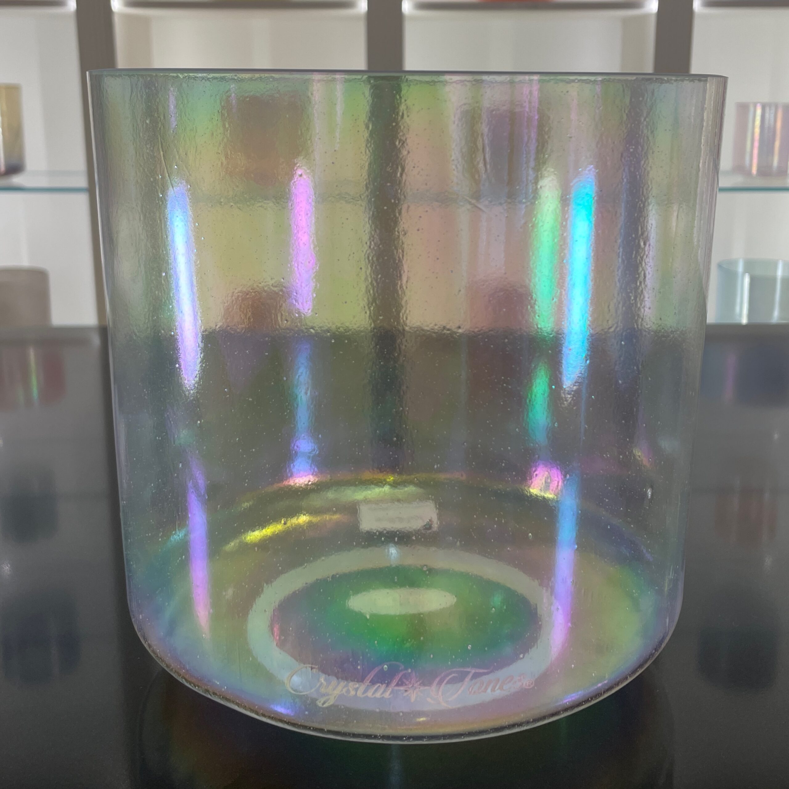 Platinum 9" G -10 Crystal Tones singing bowl