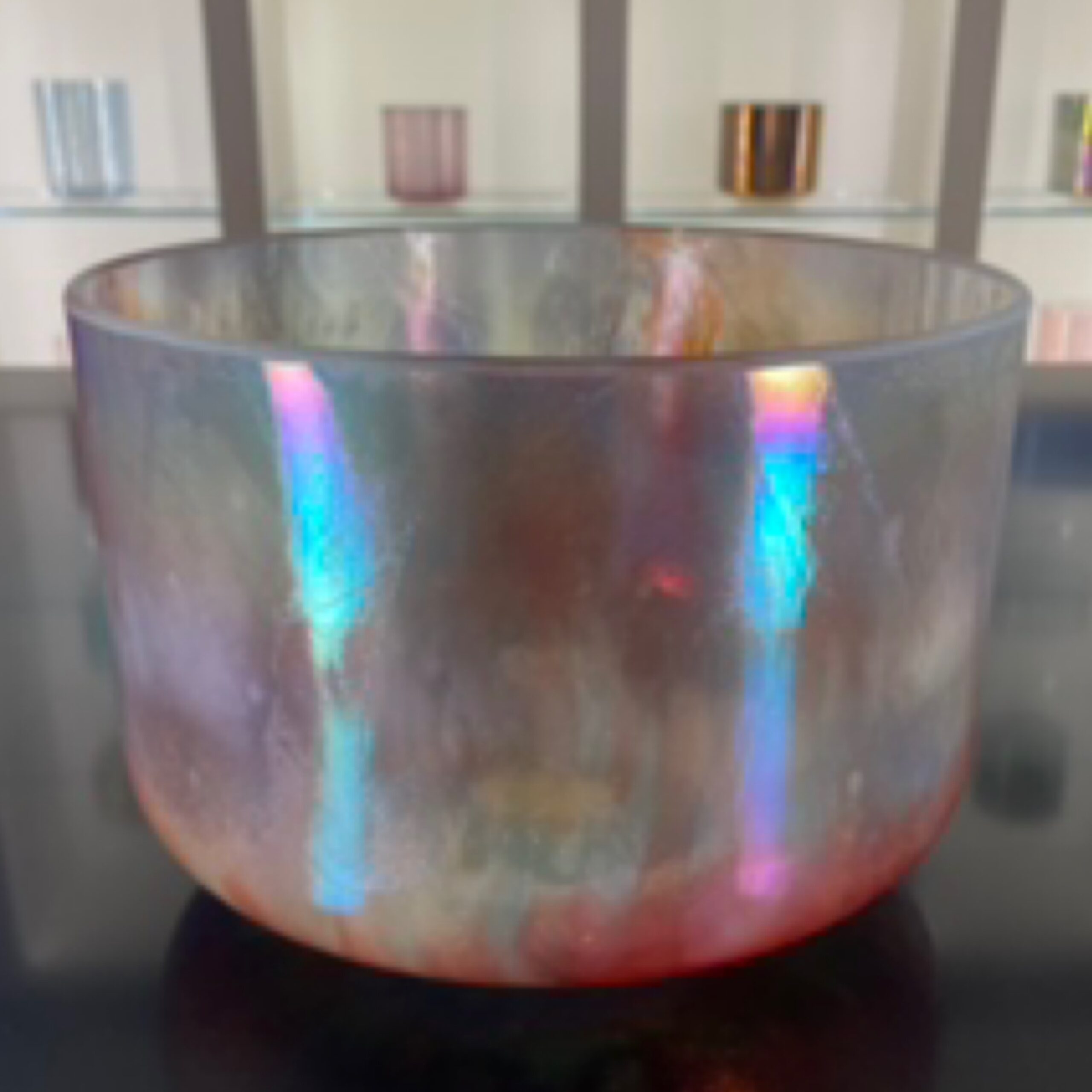 Divine Blissful Transformation 9" C +5 Crystal Tones singing bowl