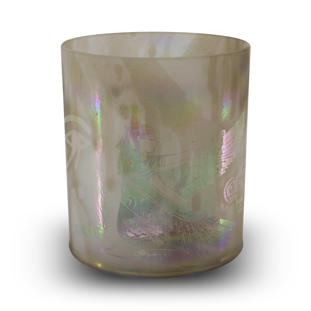 Super-7, Platinum w/ Etched Egyptian Isis 8" D -25