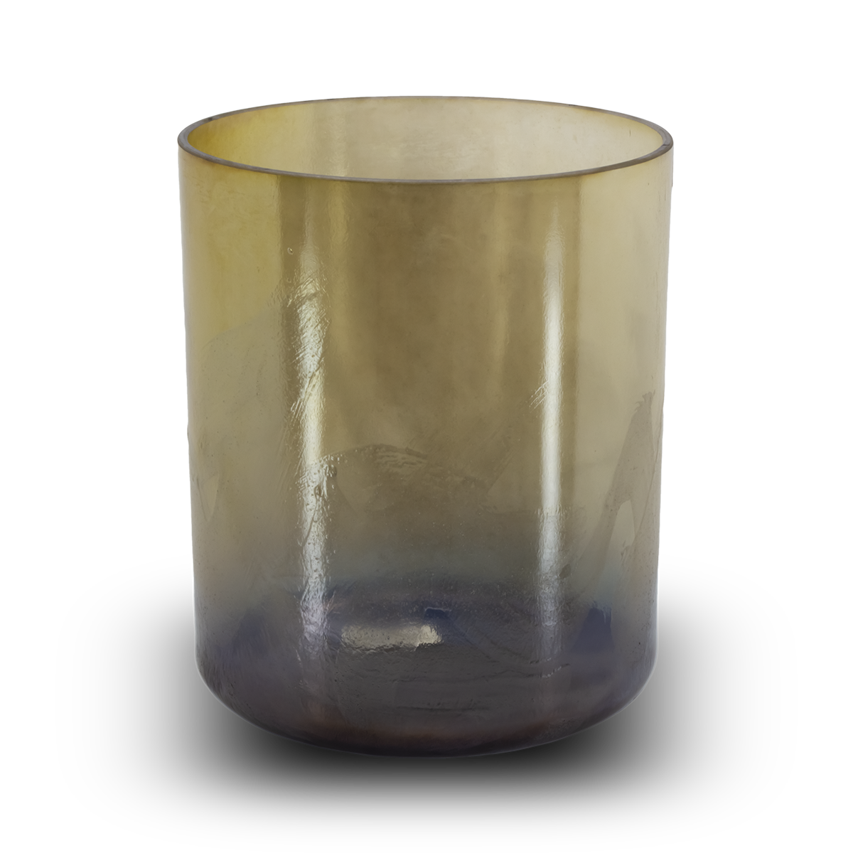 Azeztulite, Smoky Quartz, Violet Aura Gold (base) 7" F +40